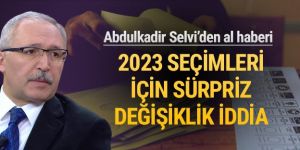 Abdulkadir Selvi'den 2023 seçimleri için sürpriz iddia: 'Baraj düşebilir!'