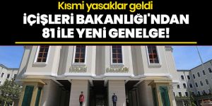 İçişleri Bakanlığından 81 ile koronavirüs genelgesi