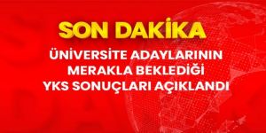 Üniversite adaylarının merakla beklediği YKS sonuçları açıklandı