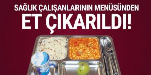 Sağlık çalışanlarının listesinden et çıkarıldı