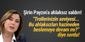 Şirin Payzın'a ahlaksız sözler