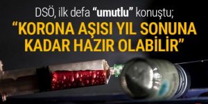 DSÖ'den aşı açıklaması: Yıl sonuna kadar hazır olabilir