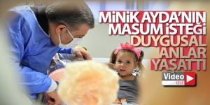 Ayda, Sağlık Bakanı Koca'dan oyuncak maymun istedi