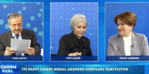 İYİ Parti Genel Başkanı Akşener: Haziranda seçim bekliyorum