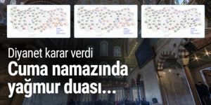 Diyanet açıkladı! Cuma namazı sonrası yağmur duası