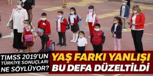 Yaş farkı yanlışı bu defa düzeltildi