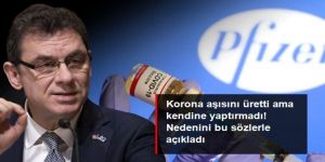 Pfizer CEO'su Bourla neden korona aşısı yaptırmadığını açıkladı