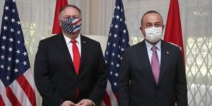 Bakan Çavuşoğlu, Pompeo ile görüştü