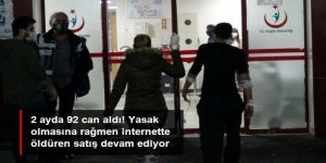 Yasak olmasına rağmen internetten etil alkol satışı devam ediyor