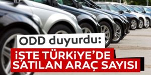 İşte 2020'de Türkiye'de satılan araç sayısı...