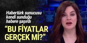 Habertürk sunucusunun ''diş macunu'' şaşkınlığı! ''Bu fiyatlar gerçek mi?''