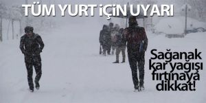 Meteoroloji tüm yurdu uyardı! Bugün hava nasıl olacak?