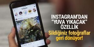 Instagram'da silinen fotoğraflar geri geliyor!