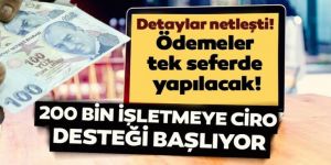 Kafe ve restoranlara destek ödemesi başlıyor