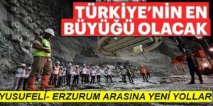 Artvin’de baraj inşaatları ile birlikte ulaşım ağıda yenileniyor