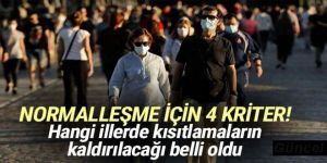 Normalleşme için 4 kriter!