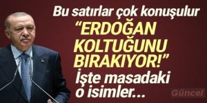 Erdoğan genel başkanlık koltuğunu kime devredecek?