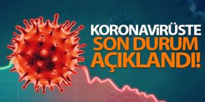 Koronavirüs verileri açıklandı!