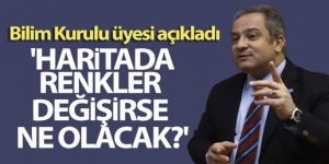 Bilim Kurulu üyesi açıkladı: 'Haritada renkler değişirse ne olacak?'