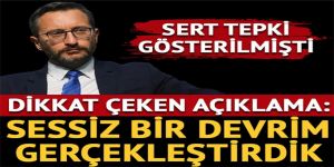 Fahrettin Altun: Sessiz bir devrim gerçekleştirdik