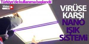 Korona virüse karşı nano ışık sistemi