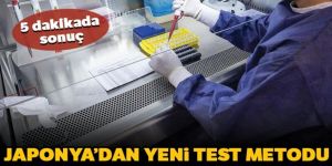 Japon araştırmacılar Kovid-19'u 5 dakikada saptayabilen test metodu buldu