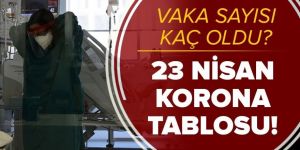 23 Nisan koronavirüs tablosu