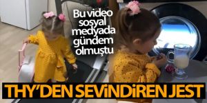 THY Genel Müdürü Bilal Ekşi'den minik Asya'ya sevindiren jest