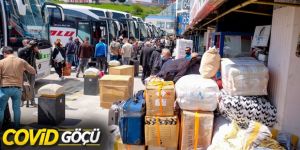 İstanbul'da otogarlarda 'tam kapanma' yoğunluğu