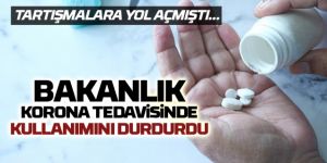 Artık koronavirüs tedavisinde kullanılmayacak