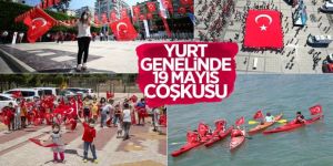 19 Mayıs Gençlik ve Spor Bayramı, ülke genelinde sevinçle kutlanıyor