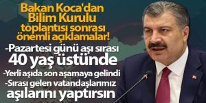 Bakan Koca: 'Çok yakında salgın haberlerinden kurtulacağız'