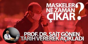 Prof. Dr. Sait Gönen, 'Yıl sonunda açık havada maskenin çıkarılabileceğini düşünüyorum'