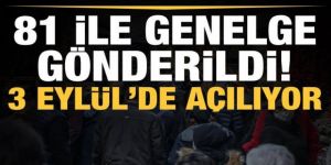 81 ile genelge gönderildi, yeni