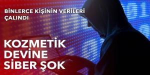 Kozmetik devine siber şok