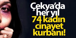 Çekya'da her yıl 74 kadın, cinayet kurbanı