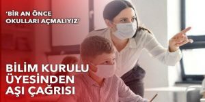 Bilim Kurulu üyesinden yüz yüze eğitim için aşı çağrısı