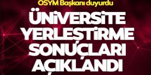 YKS yerleştirme sonuçları açıklandı! 2021-YKS tercih sonuçları sorgulama...