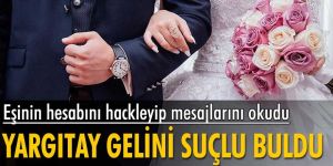 Yargıtay, eşinin mesajlarını gizlice okumayı 'ihlal' saydı