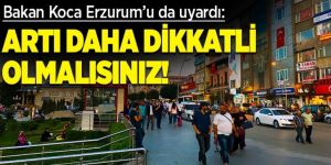 Erzurum'da vakalar tavan yapmaya devam ediyor