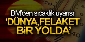 BM'den sıcaklık uyarısı: 'Dünya, felaket bir yolda'