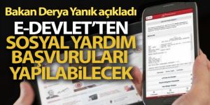 Bakan Derya Yanık'tan sosyal yardım başvuruları açıklaması!