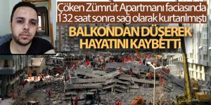 Zümrüt Apartmanından sağ kurtulmuştu