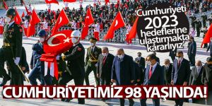 Anıtkabir'de 29 Ekim Cumhuriyet Bayramı Töreni