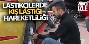 Lastikçilerde kış lastiği hareketliliği