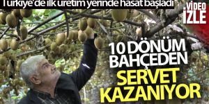 0 dönüm bahçeden 280 bin lira kazandı