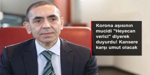 Prof. Dr. Uğur Şahin'den kanser aşısı ile ilgili umut veren sözler