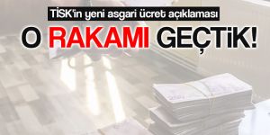 TİSK'in yeni asgari ücret açıklaması