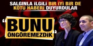 Özlem Türeci ve Uğur Şahin'den salgınla ilgili bir iyi bir de kötü haber