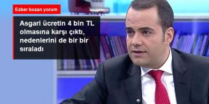 "Asgari ücretin 4 bin TL olması işe yaramaz" diyen Özgür Demirtaş, nedenlerini de bir bir sıraladı